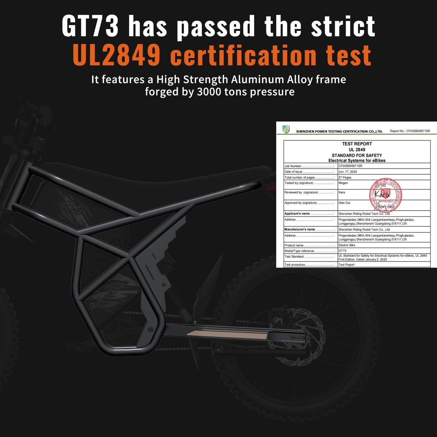 GT73 PRO/GT73 Electric Dirt Bike Only $39